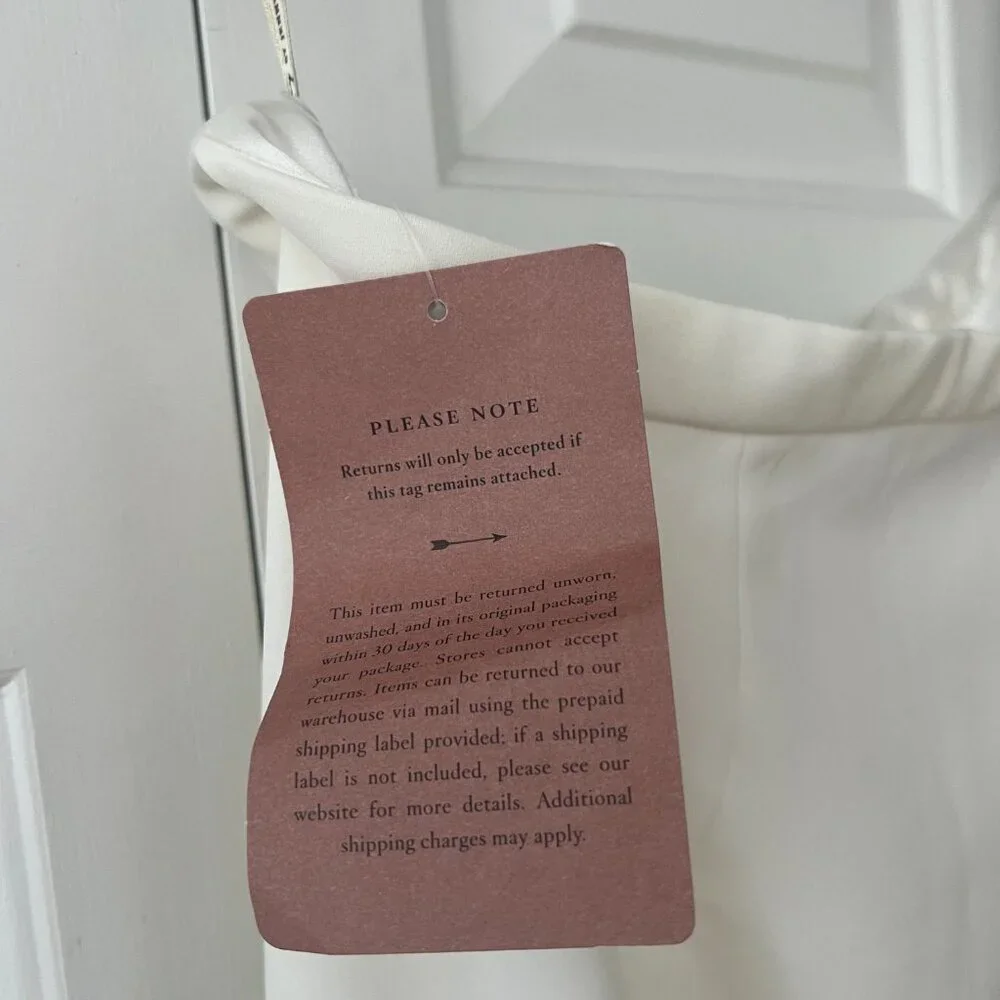 Jenny Yoo Oda Ivory Fit and Flare Bridal Skirt NWT